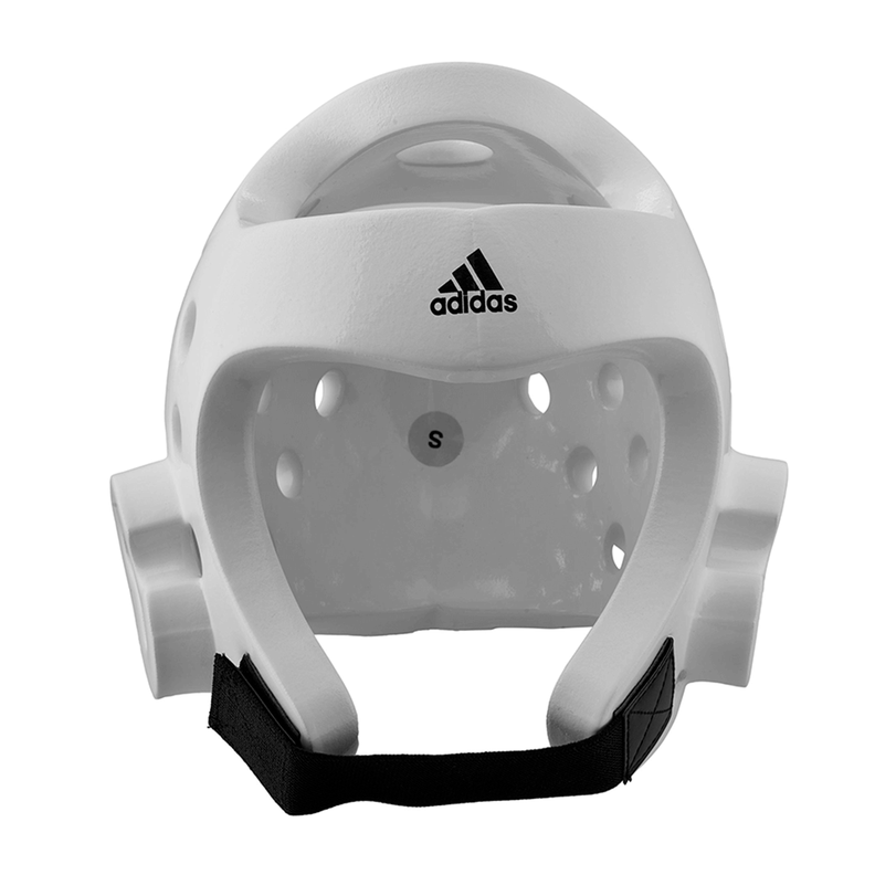 Cabezal Protector para Taekwondo Blanco Adidas WTF-0