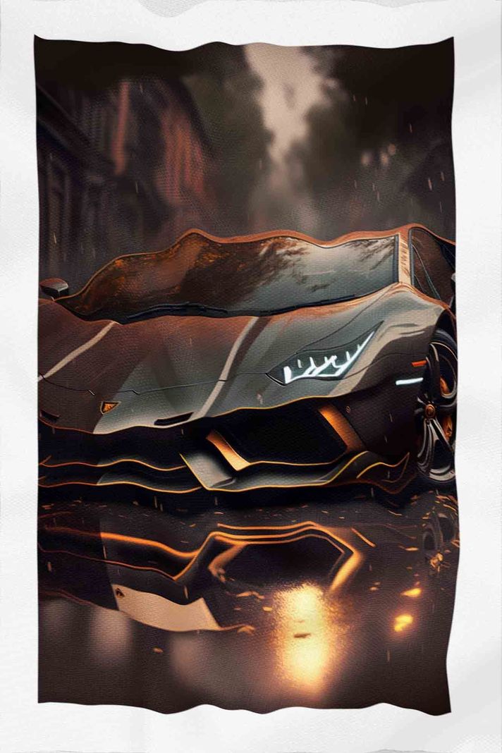 Tela Impermeable Estampada Carros D42 50cm x 70cm-2