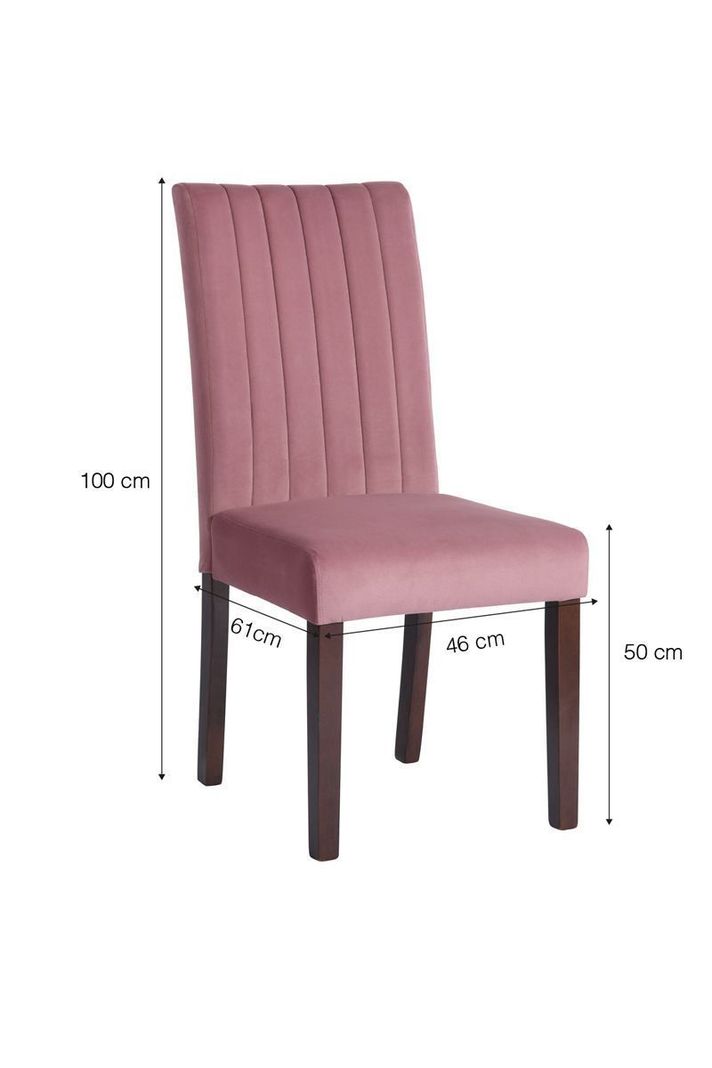 Pack 2 Sillas de Comedor Julieta Rosado-2