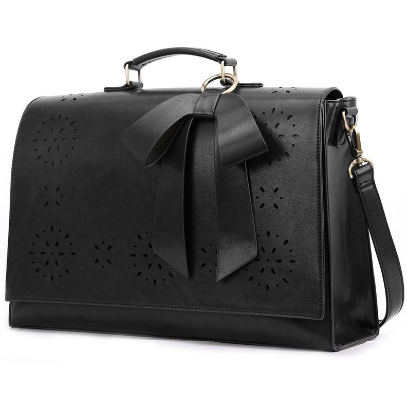 Ecosusi Maletín BOW para laptop 15.6" - Negro-1