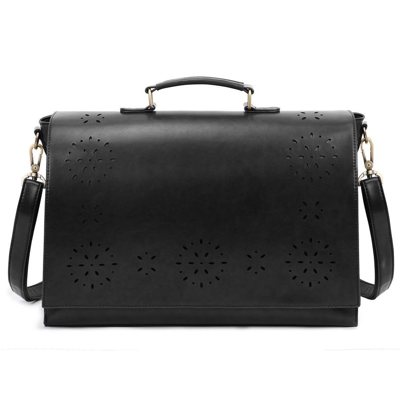 Ecosusi Maletín BOW para laptop 15.6" - Negro-4