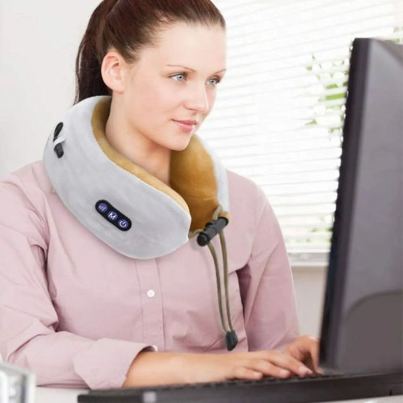 Cojin Masajeador De Cuello Cojin Cervical-1