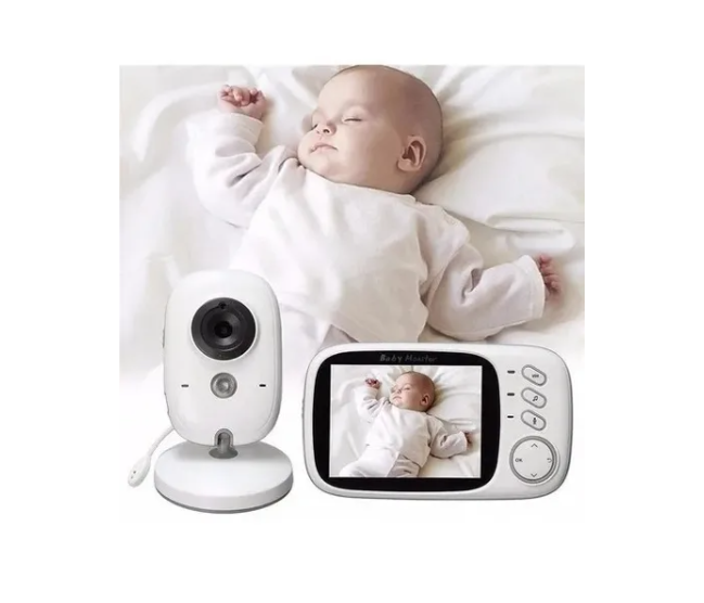 Cámara Baby Monitor Bebes Micrófono Visión Nocturna 3.2 PuLG-1