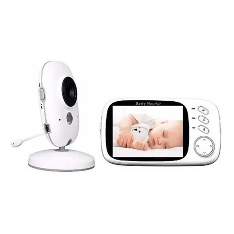 Cámara Baby Monitor Bebes Micrófono Visión Nocturna 3.2 PuLG-0