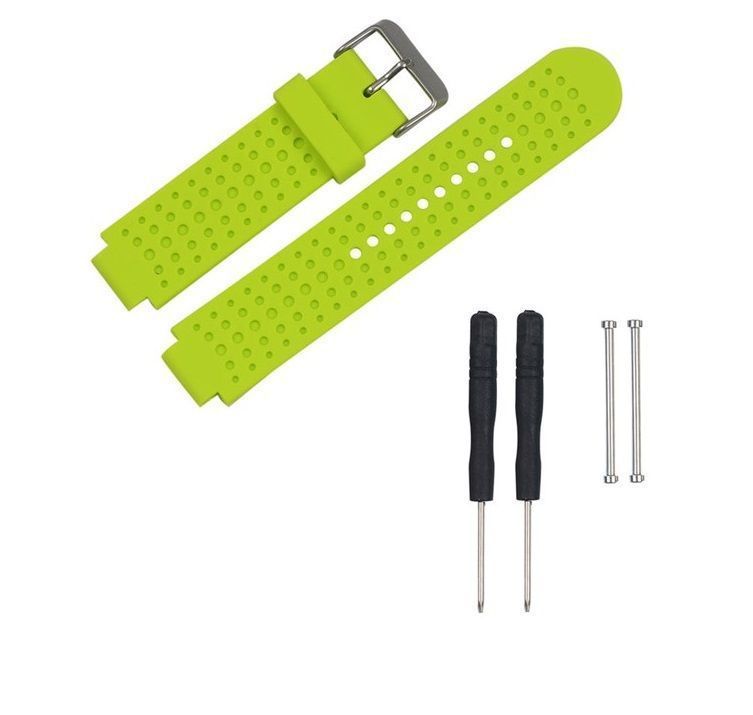 Correa Compatible Garmin Forerunner 230-235-630-220-620 Verde-0