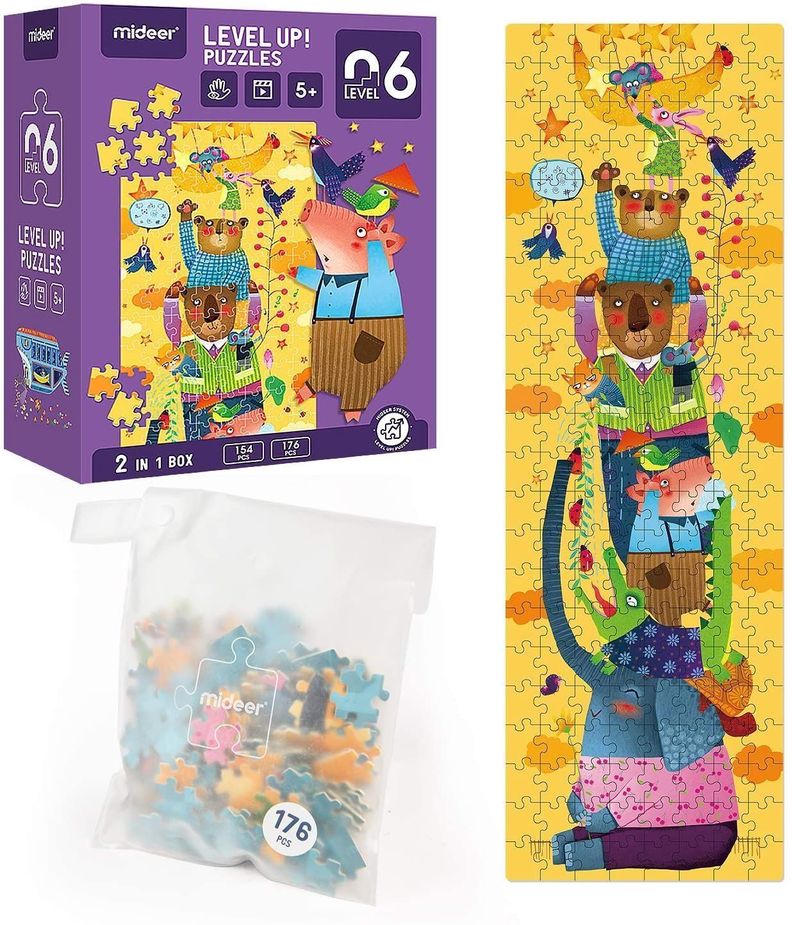LEVEL PUZZLE NIVEL 6 IMAGINACIÓN, 2 PUZZLES-3