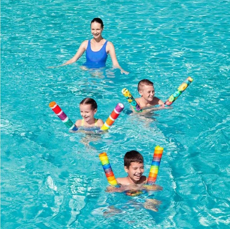 Tubo Flotador Tallarín de Piscina Diseño Candy-1