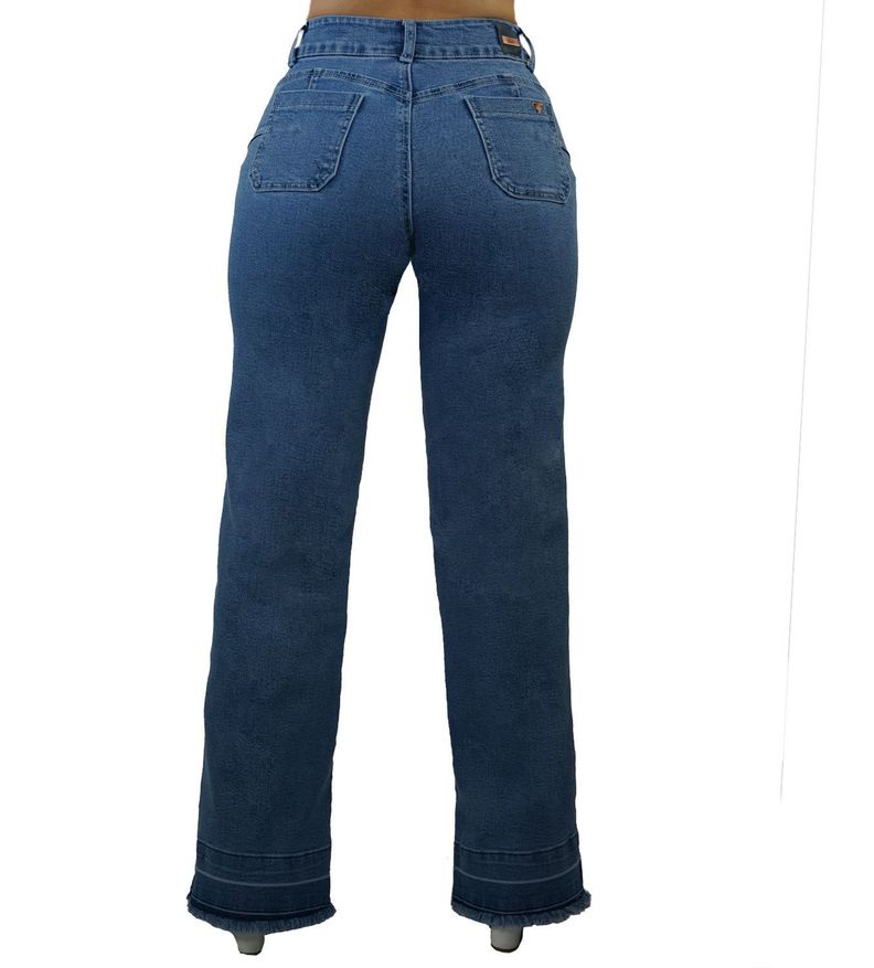 Jeans wide leg tiro alto -2