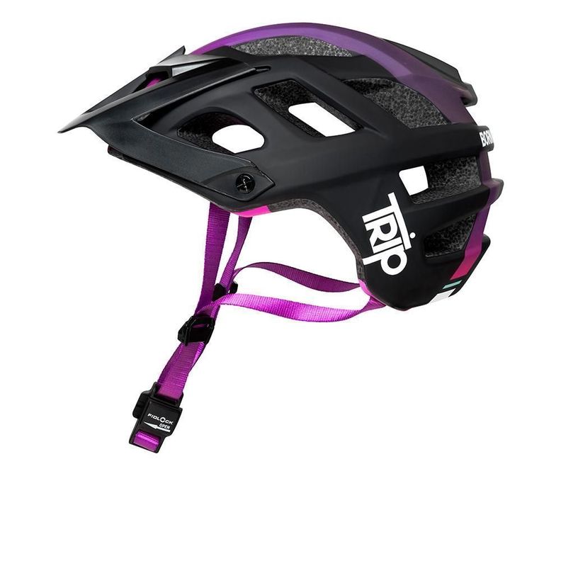 Casco Bicicleta Enduro Purple Trip-2