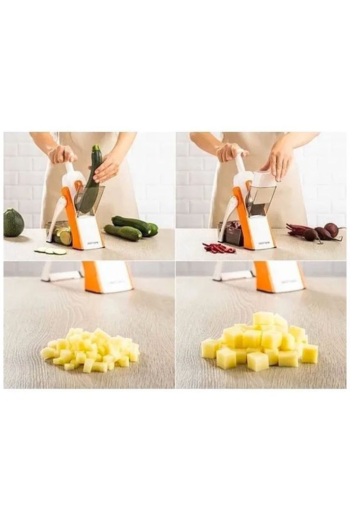 Picador Verduras Frutas Rayador Brava Multifuncional-3