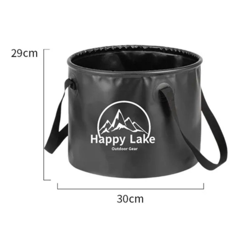Balde 20L Camping Plegable Portátil-4