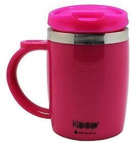 MUG TERMO COLORES 400ML KEEP fucsia-0