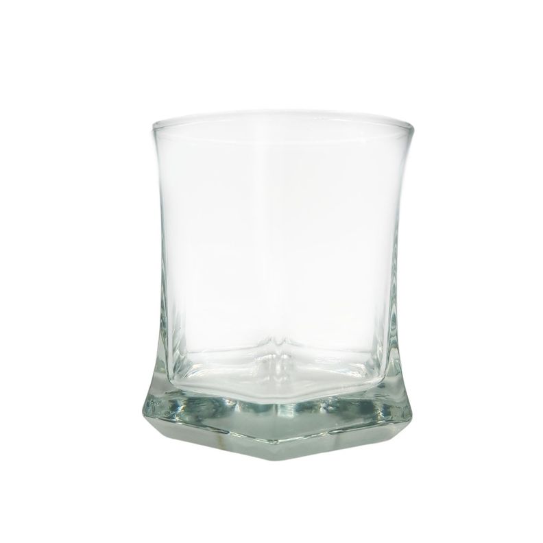 Vasos whisky 6 pcs vidrio 8x8x8cm alto 250ml-2