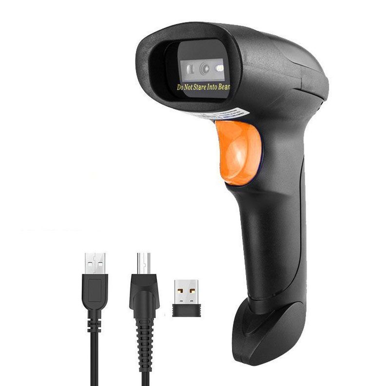 Lector de Codigo de Barras CCD 1D inalambrico NETUM L6 Negro
