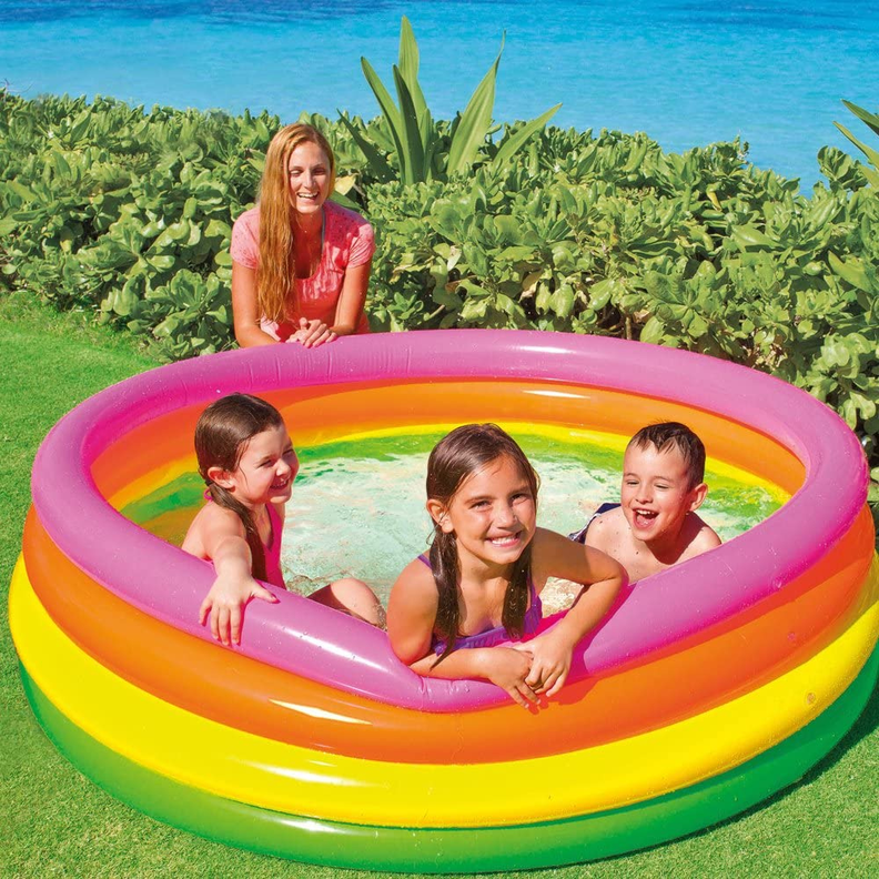 Piscina Bebé Inflable Sunset Glow 168x46 Cm-2
