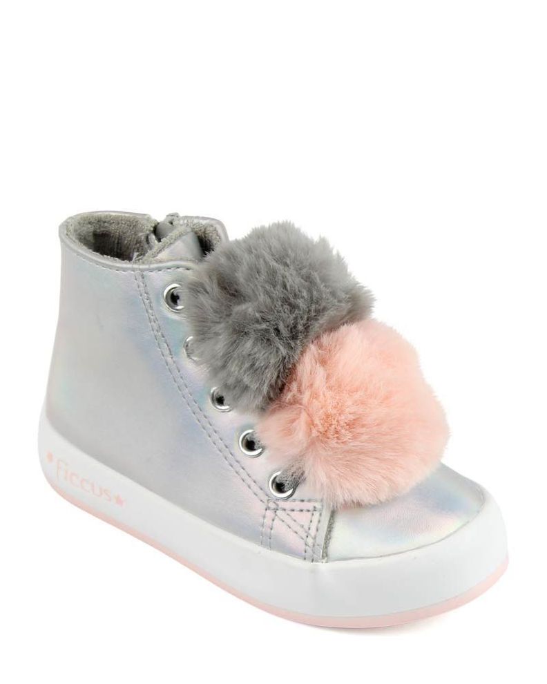 Zapatilla Urbana Caña Elástico Caminar Niña Ficcus-0