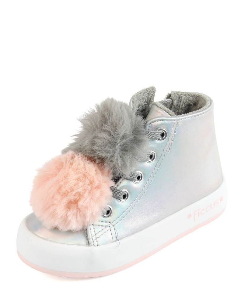 Zapatilla Urbana Caña Elástico Caminar Niña Ficcus-1