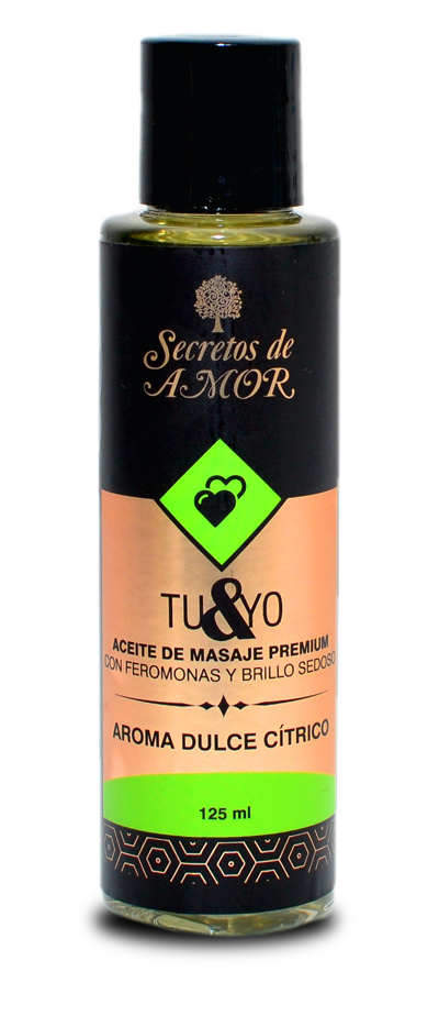 Aceite de masaje Tu & Yo Dulce Cítrico-0