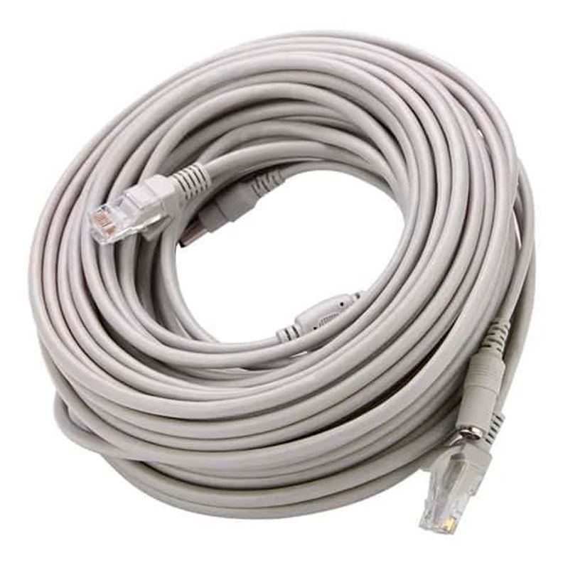 Cable 40 Mt Para Sistemas Cctv Nvr Conector Rj45 + Poder Dc-1