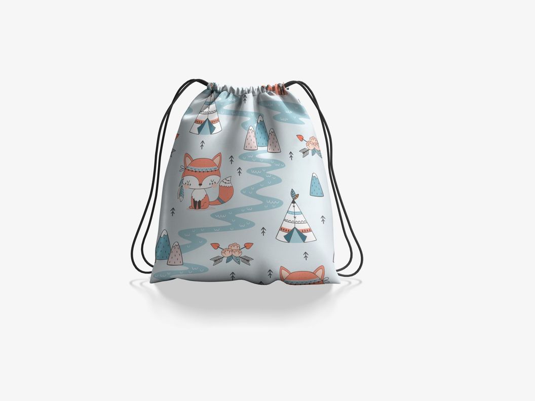 Morral infantil ANHIZ diseño Zorrito interior impermeable M16-2
