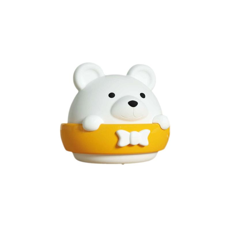 Lampara Noctura Infantil Oso Led Con Control Remoto-0