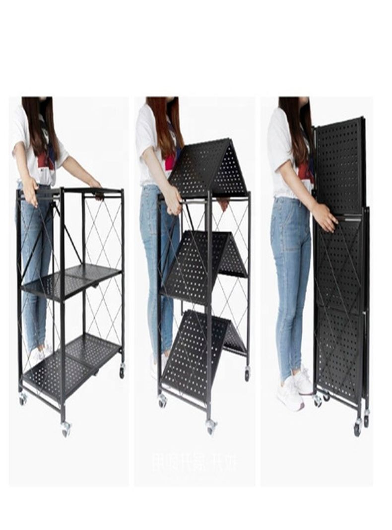estante 3 niveles multiuso plegable con ruedas-2