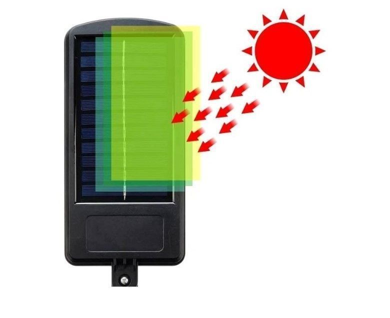 Kit 3 Focos Led Solar De Exterior 160COB - Foco Tipo Poste-2