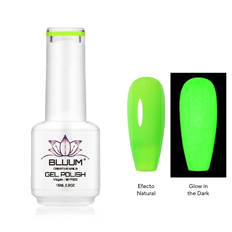 Esmalte Profesional Permanente Brillo En La Obscuridad 03 15ml-0