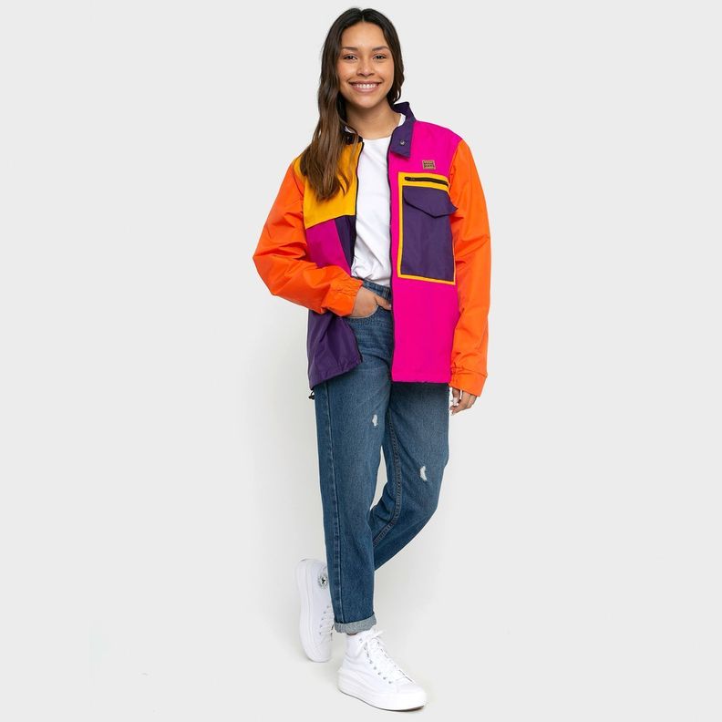 Cortaviento Fuchsia Urban Windbreaker-3