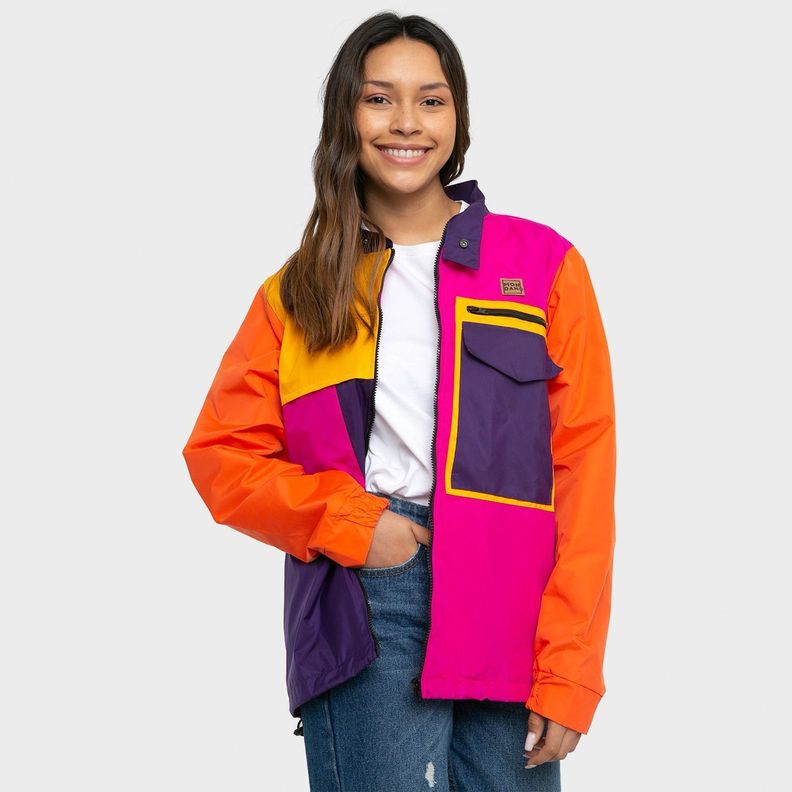 Cortaviento Fuchsia Urban Windbreaker-0
