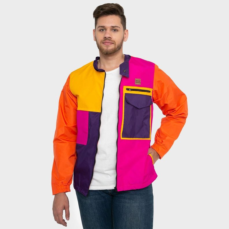 Cortaviento Fuchsia Urban Windbreaker-4