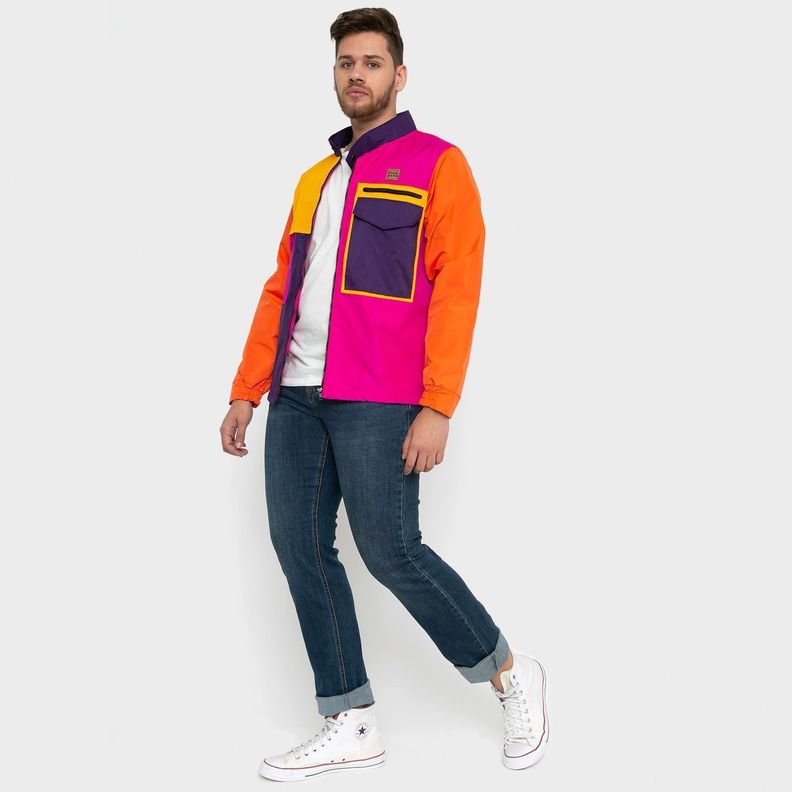 Cortaviento Fuchsia Urban Windbreaker-5