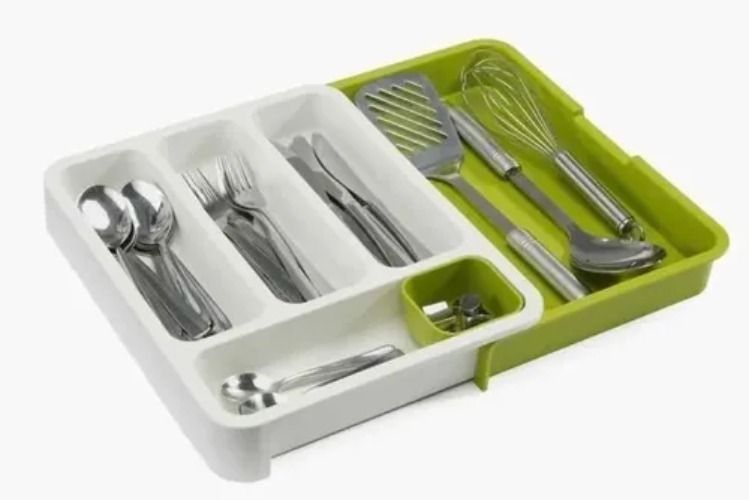Organizador De Cuchillos Cubiertos Y Servicios Extensible-3