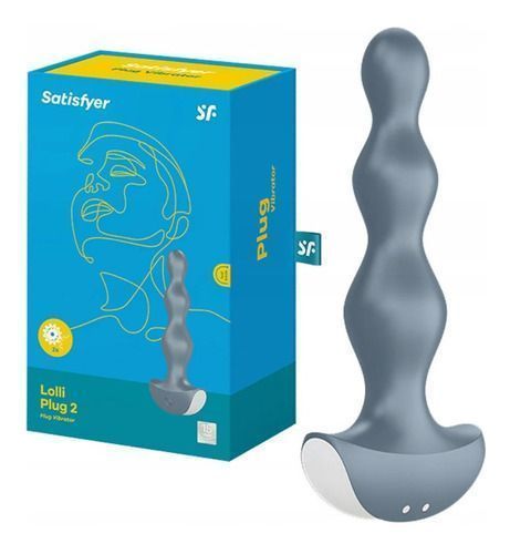 Plug Vibrador Anal Satisfyer Lolli Plug 2 Impermeable Ipx7-0