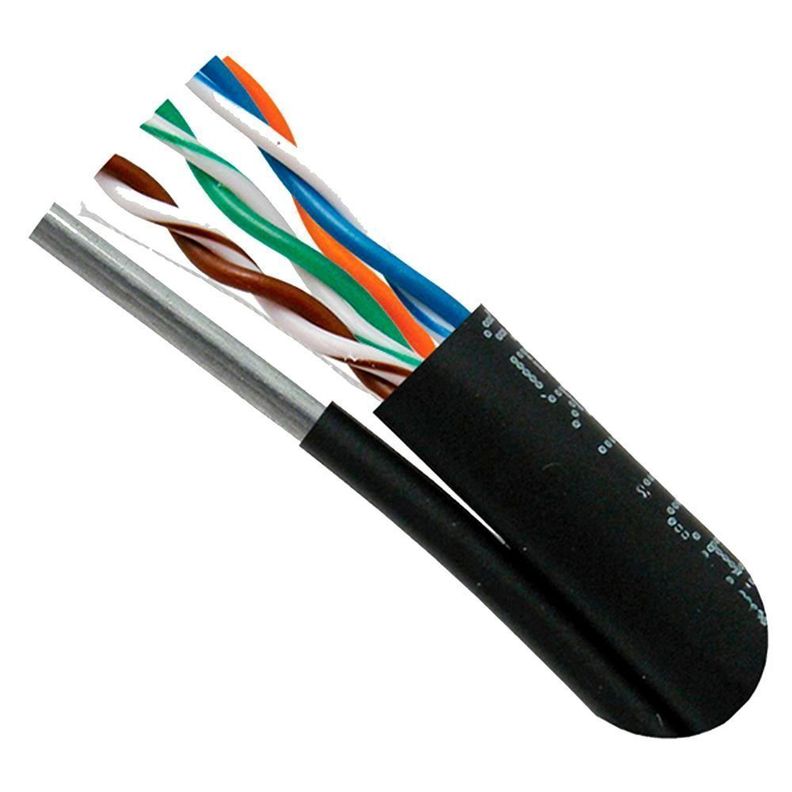 Bobina De Cable De Red Ftp Alta Tension Cat6e 305mt Unifilar-1