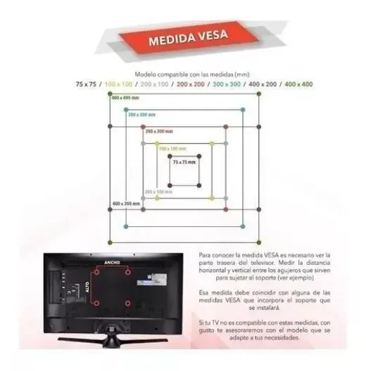 Soporte Para Tv 14-55 Pulgadas Led - Lcd - Plasma - Muro-1