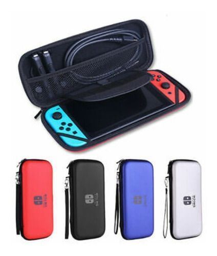 Estuche Protector Para Nintendo Switch Color-Gris-1