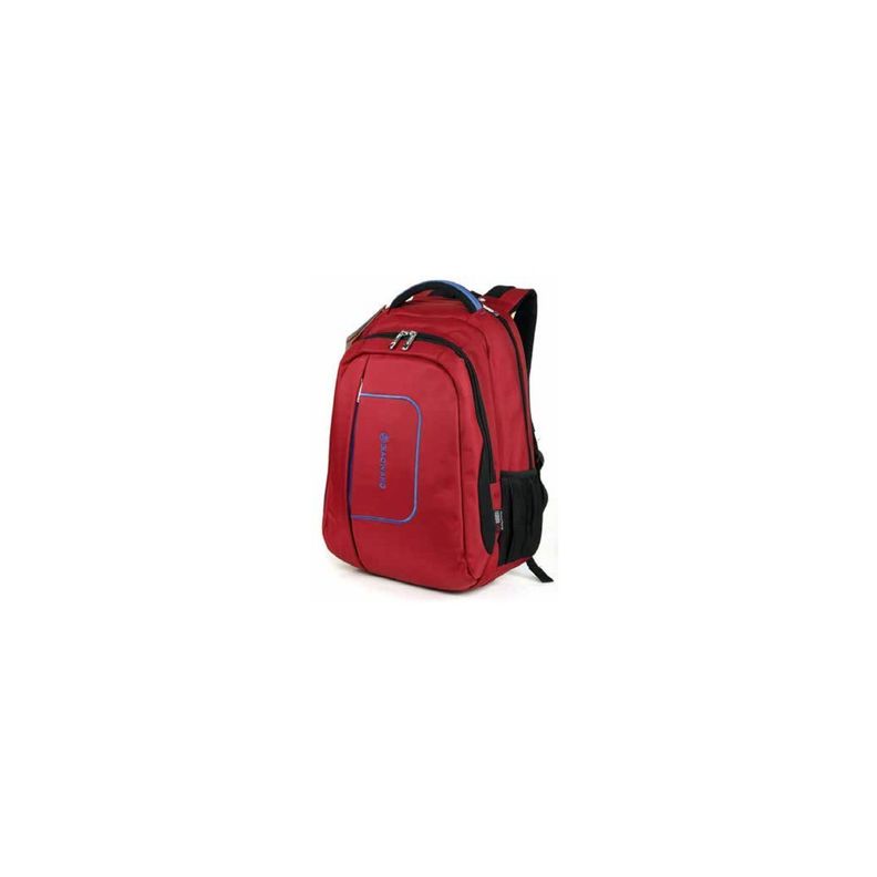 Mochila Impermeable Para Notebook Color Rojo - PuntoStore-0