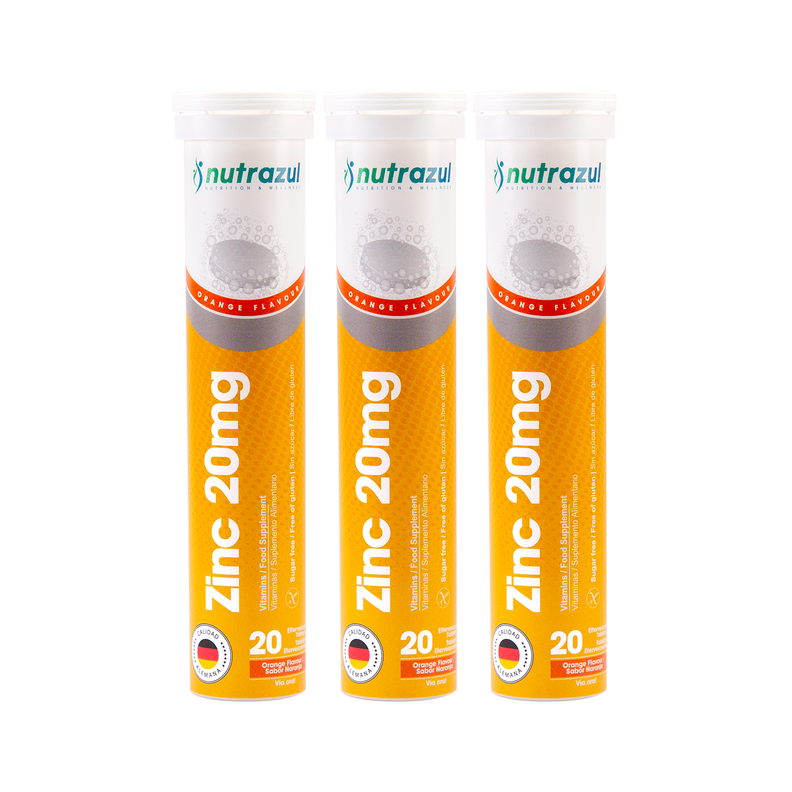 Zinc 20 Mg - Pack 3 unidades .-0