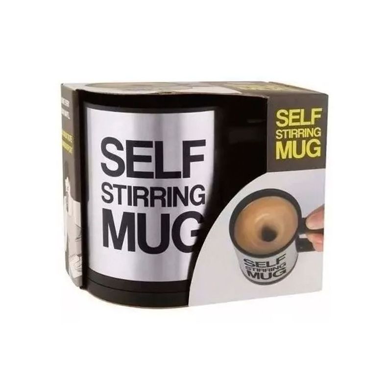 Taza Batidora D Café Portátil Tazón Self Mug Eléctrico Facil-0