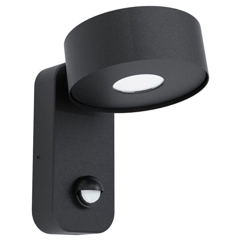 APLIQUE PARED PALOSCO ACERO NEGRO LED INCLUIDA 6W IP44 COD. 98738-0