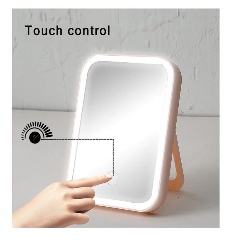 Espejo Led Portátil Touch-2