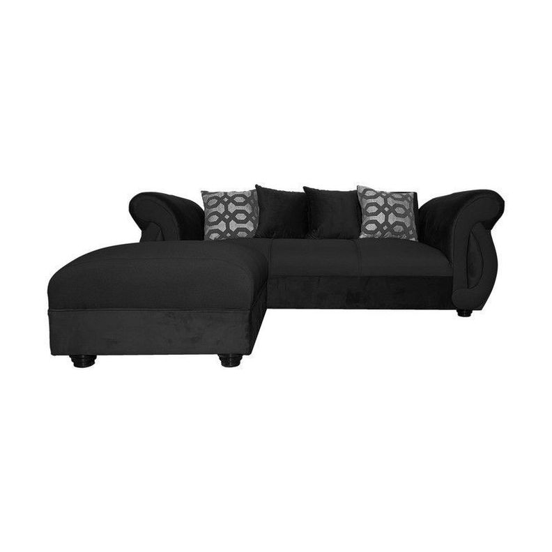Seccional New Dominga Negro 3 Cuerpos
