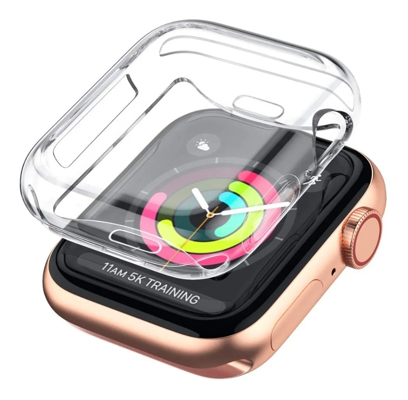 Protector Carcasa Para Watch Apple 44mm  / Transparente-1