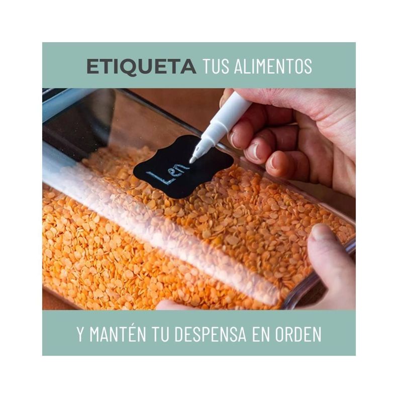 Contenedores De Alimentos Organizadores Hermetico -4