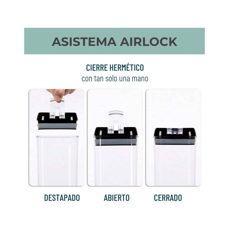 Contenedores De Alimentos Organizadores Hermetico -6