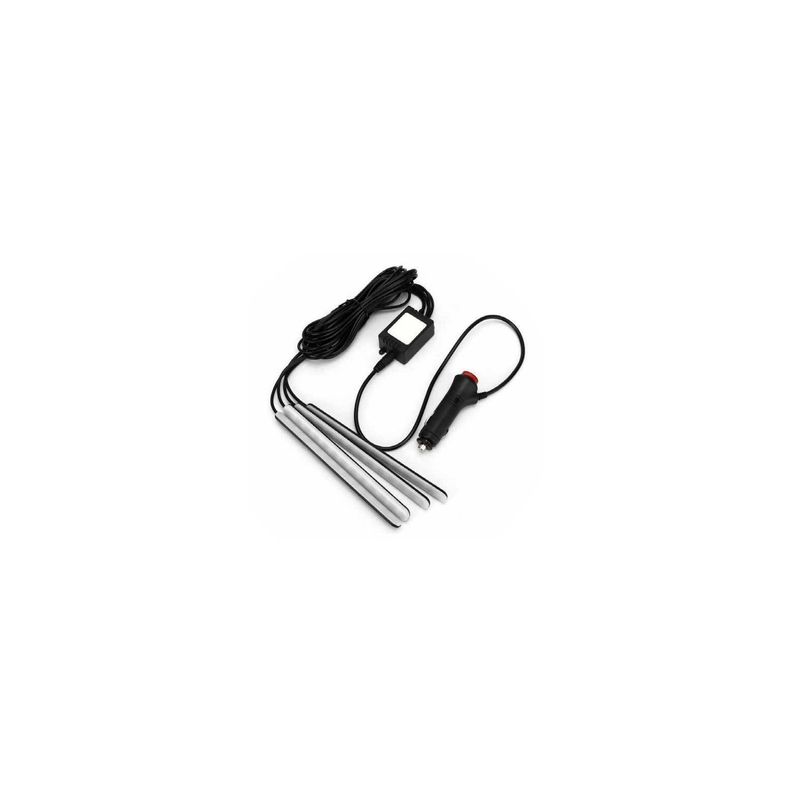Kit De 4 Tiras Led Flexibles Rgb Para Autos - PuntoStore-0