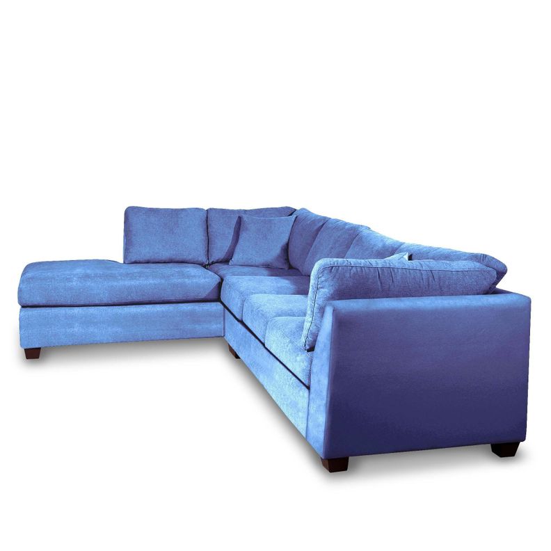 SECCIONAL PADUA IZQ TELA VELVET AZUL PETROLEO-2