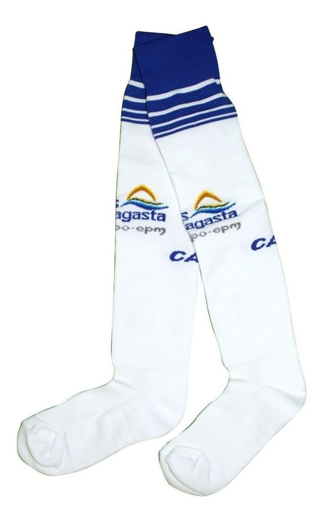 Medias De Futbol Antofagasta Blanco Adulto Original Cafu-0