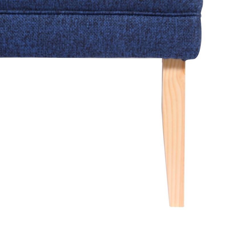 Banqueta Style Azul Omega 100x40x40 cm Máxima Design-4